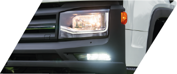 DRL LED integrado