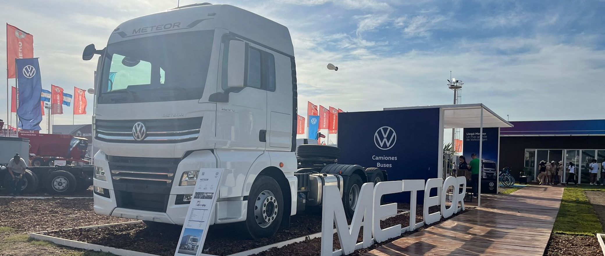 Volkswagen Camiones y Buses en Expoagro.
