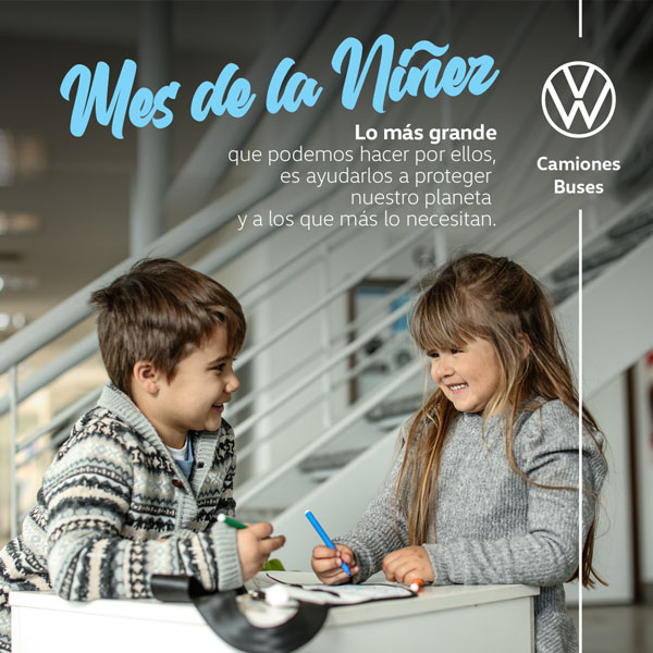 VW Camiones y Buses festeja el Mes de la Niñez