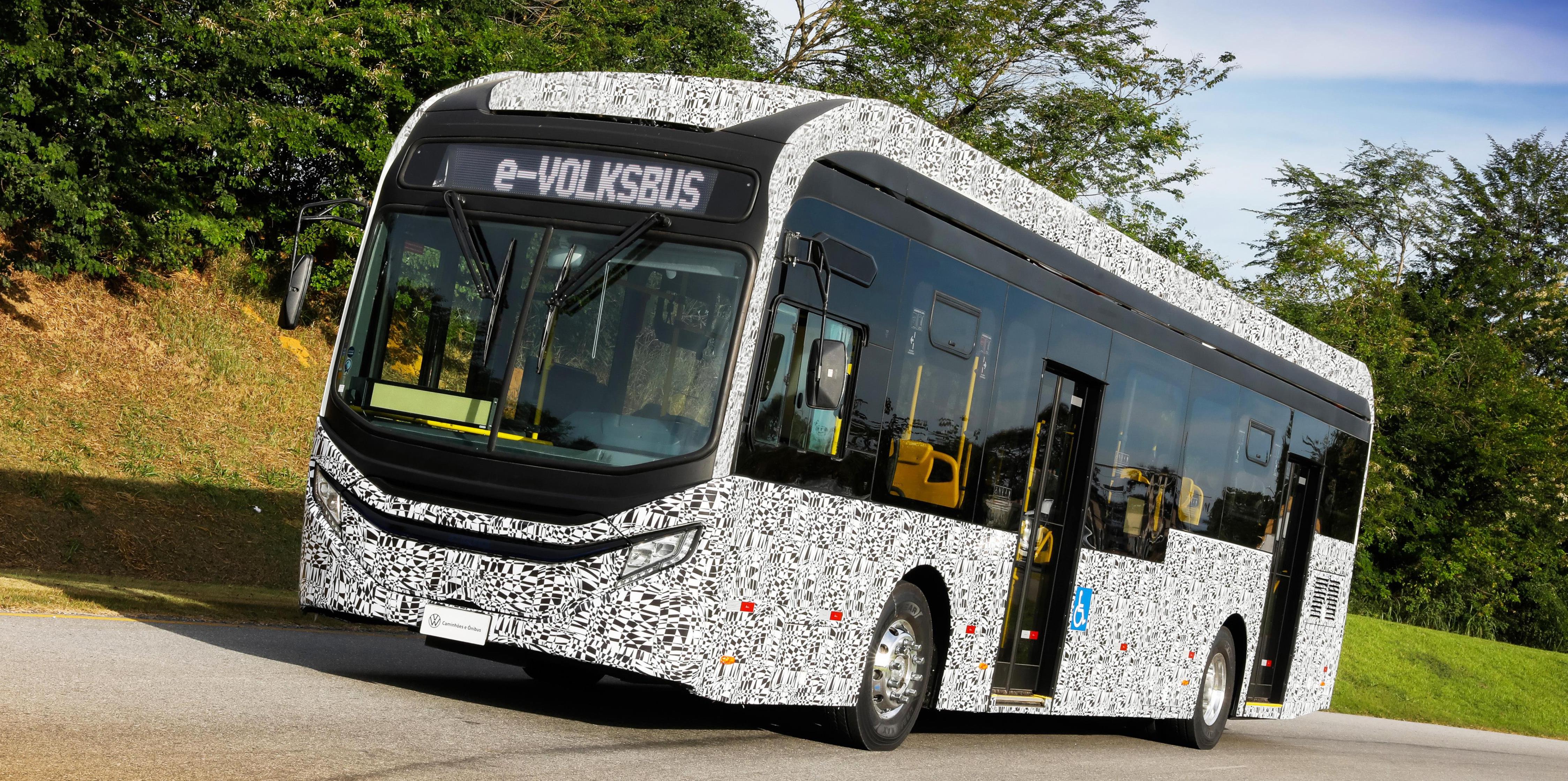 Volkswagen Camiones y Buses presentó su primer prototipo de autobús 100% eléctrico.