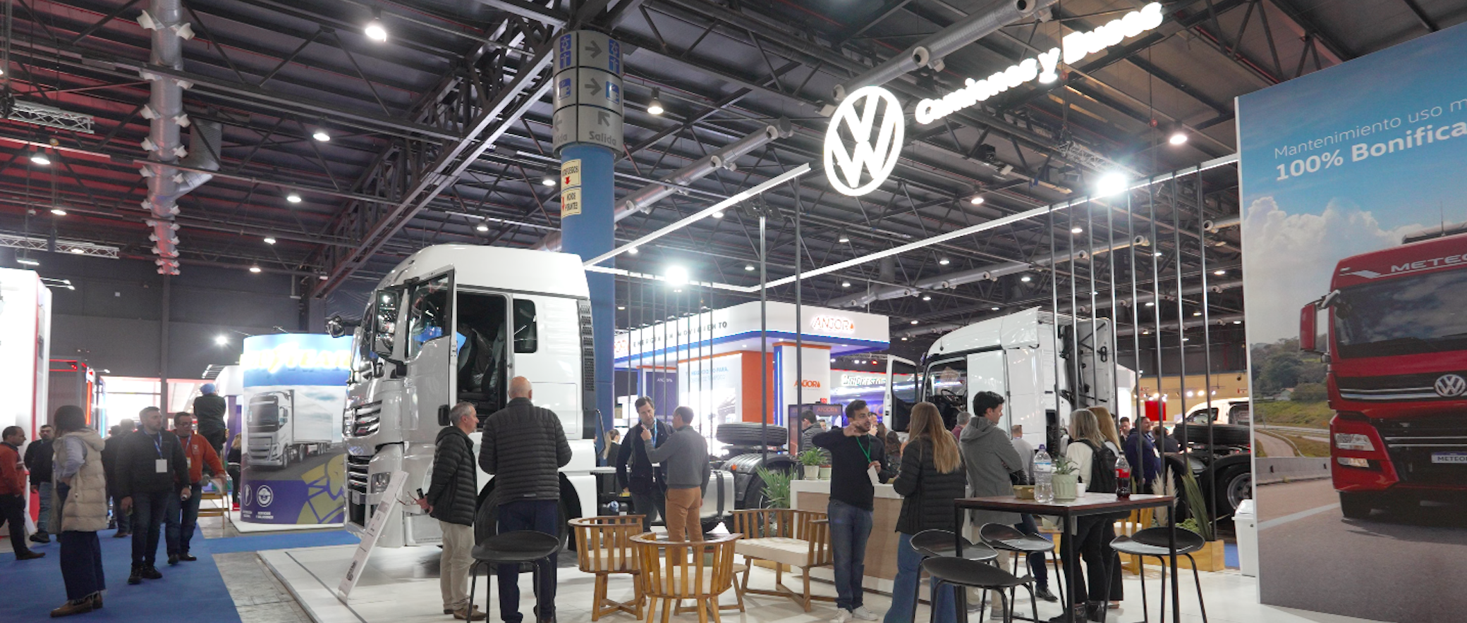 Volkswagen Camiones y Buses está presente en una nueva edición de Expo Transporte 2024.